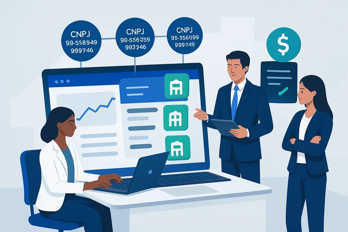 Gestão Financeira Multiempresa: Vários CNPJs em Um Sistema
