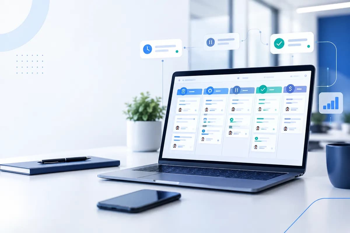 Kanban de Ordem de Serviço: Sua Operação em Uma Tela